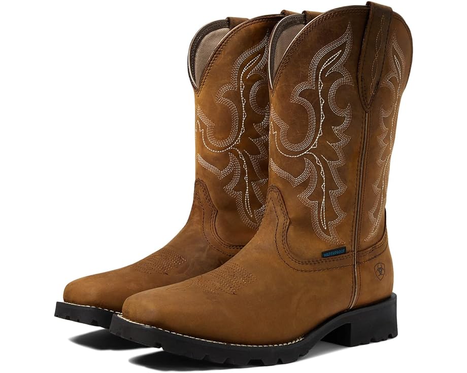 ꥢå  ֡ ǥ  ARIAT UNBRIDLED RANCHER WATERPROOF WESTERN BOOT / OILY DISTRESSED TAN 