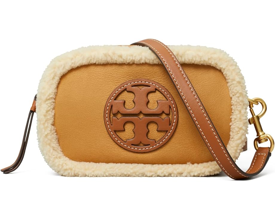 トリーバーチ ハンドバッグ トリーバーチ バッグ クロスボディーバッグ レディース 【 TORY BURCH MILLER SHEARLING MINI CROSSBODY BAG / TAN 】 レディースバッグ ハンドバッグ