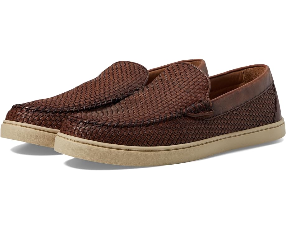 ジョニーオー ロサンゼルス ウーブン 茶色 ブラウン メンズ 【 JOHNNIE-O LA JOLLA WOVEN / BROWN 】 ローファー