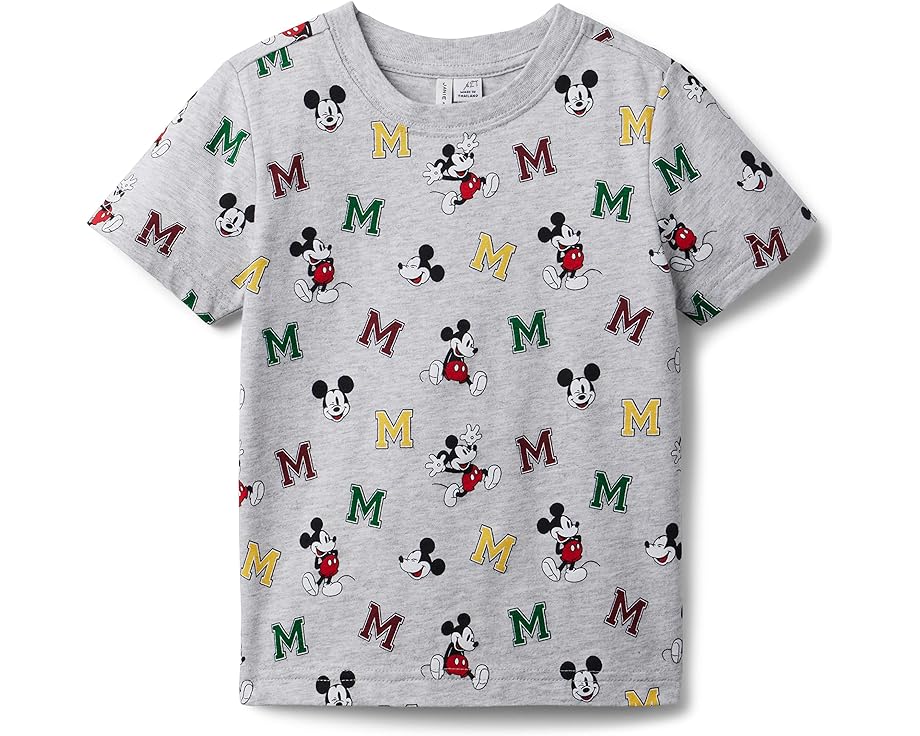 ジャニーアンドジャック　ベビー服 ジャニーアンドジャック 灰色 グレー ジュニア キッズ 【 JANIE AND JACK ALL OVER MICKEY SHIRT / GREY 】 ベビー マタニティ トップス Tシャツ カットソー