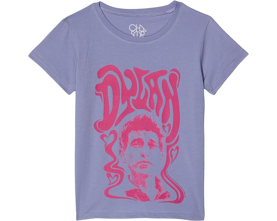 チェイサー Tシャツ 紫 バイオレット ジュニア キッズ 【 CHASER KIDS BOB DYLAN - RETRO TEE / VIOLET 】 ベビー マタニティ トップス カットソー