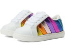 ストライプ 白色 ホワイト ジュニア キッズ 【 KURT GEIGER LONDON KIDS MINI LANE STRIPE / WHITE 】 ベビー マタニティ スニーカー(4)