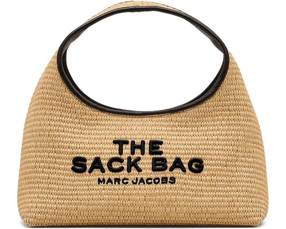 マークジェイコブス ハンドバッグ マークジェイコブス ウーブン バッグ ナチュラル レディース 【 MARC JACOBS THE WOVEN MINI SACK BAG / NATURAL 】 レディースバッグ ハンドバッグ