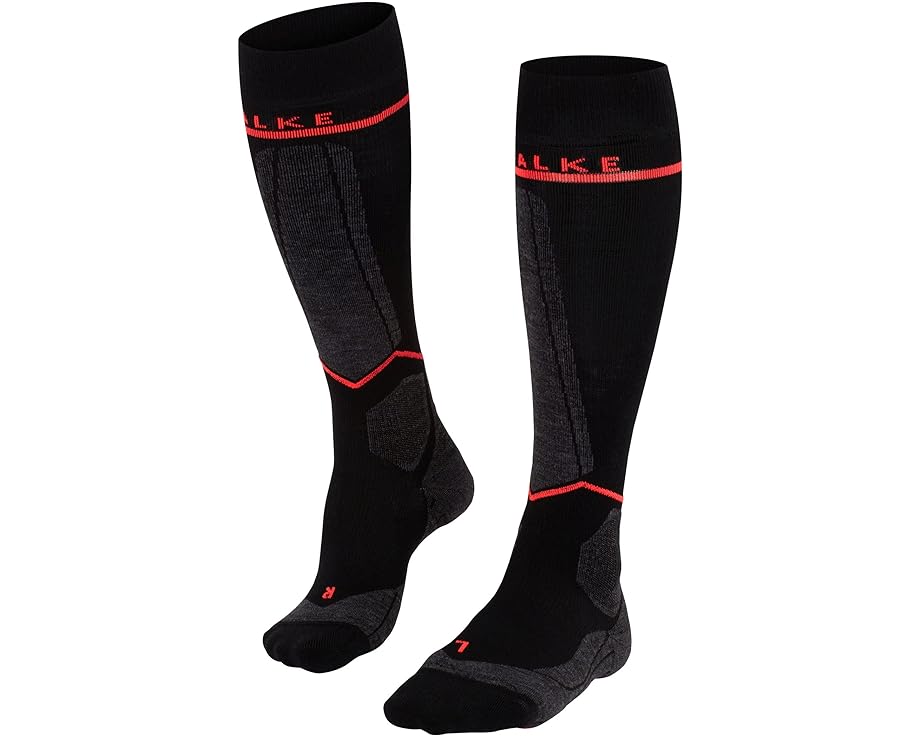 t@P nC C F ubN  bh fB[X y FALKE SK ENERGIZING WOOL KNEE HIGH SKI SOCKS W2 / BLACK NEON RED z Ci[  iCgEGA bO