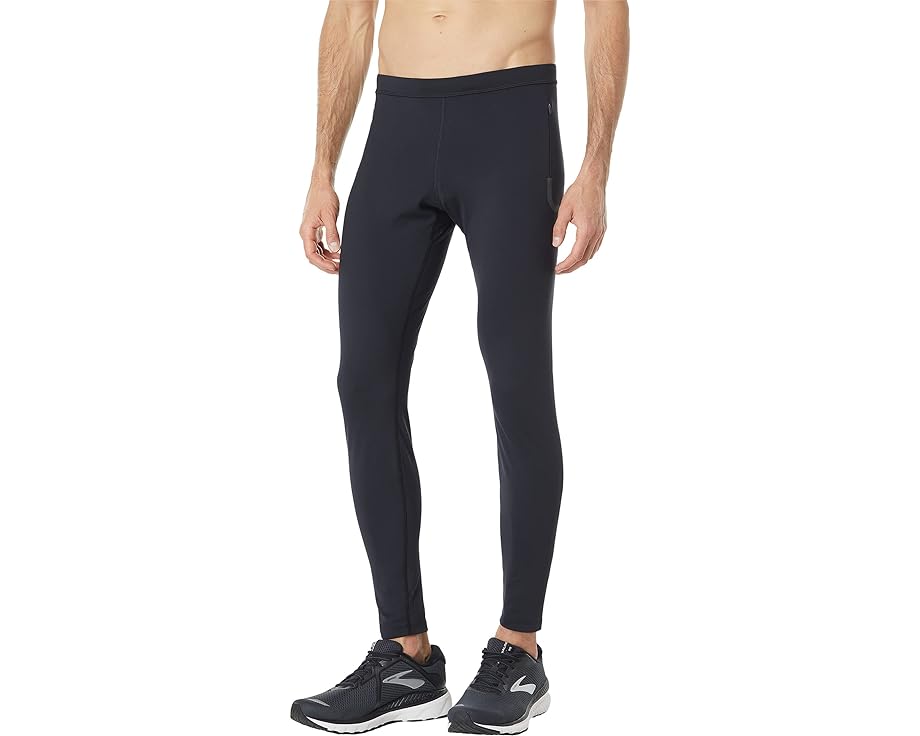 ブルックス タイツ 黒色 ブラック メンズ 【 BROOKS MOMENTUM THERMAL TIGHTS / BLACK 】 メンズファッ..