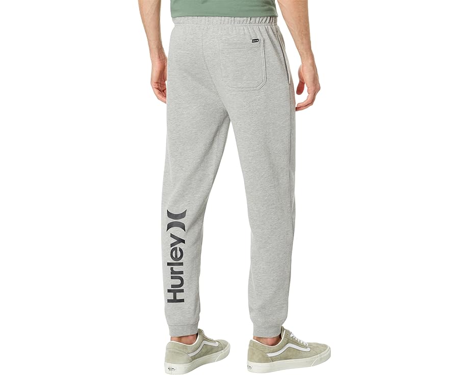 ハーレー ソリッド フリース ジョガーパンツ 灰色 グレー ヘザー & メンズ 【 HURLEY ONE ONLY SOLID FLEECE JOGGERS / DARK GREY HEATHER 】 メンズファッション ズボン