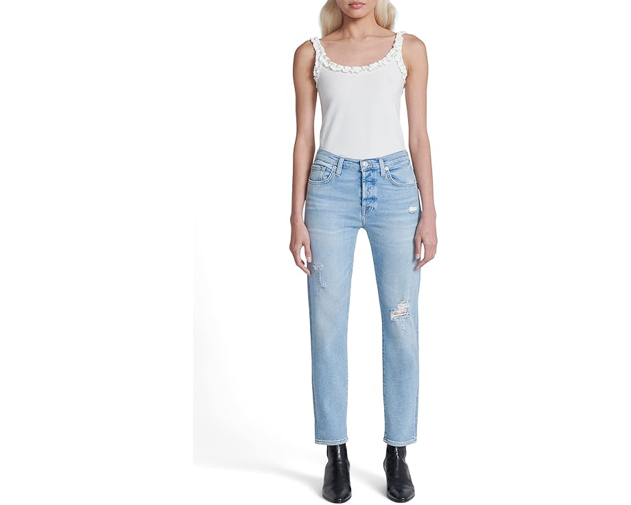 セブンフォーオールマンカインド ビンテージ ヴィンテージ ワイルド レディース 【 7 FOR ALL MANKIND LUXE VINTAGE JOSEFINA W/ CLEAN POCKET IN WILD FLEUR / WILD FLEUR 】 ブーツ