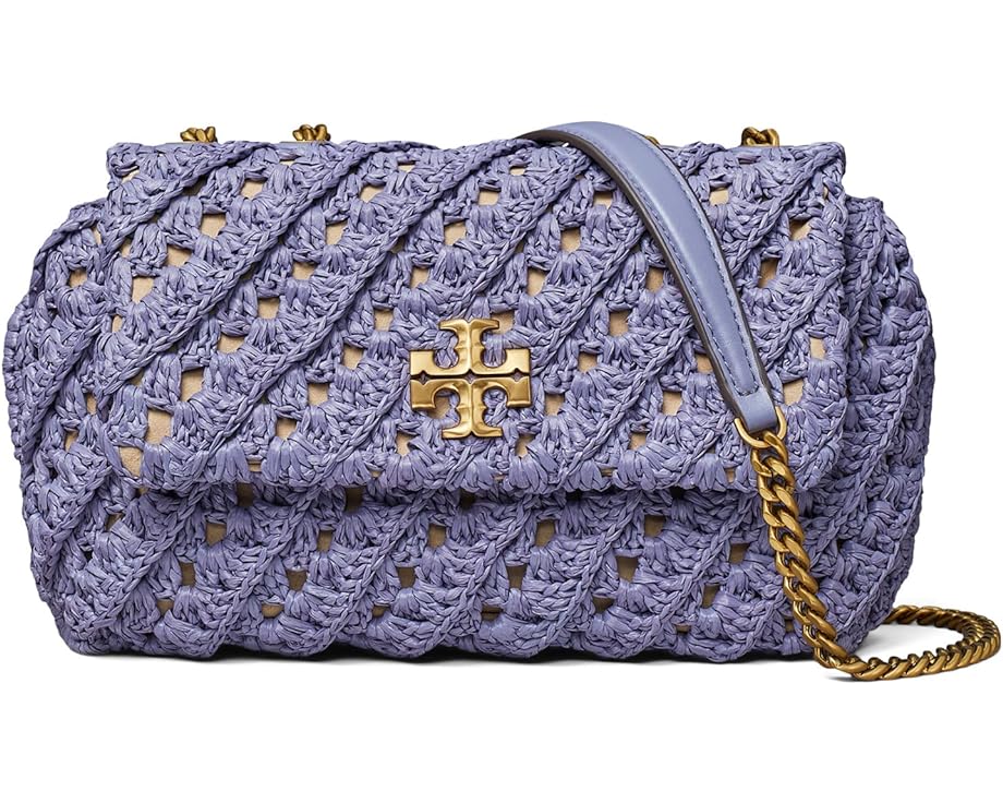 トリーバーチ ハンドバッグ トリーバーチ バッグ ショルダーバッグ レディース 【 TORY BURCH KIRA CROCHET SMALL CONVERTIBLE SHOULDER BAG / DARK LOTUS 】 レディースバッグ ハンドバッグ