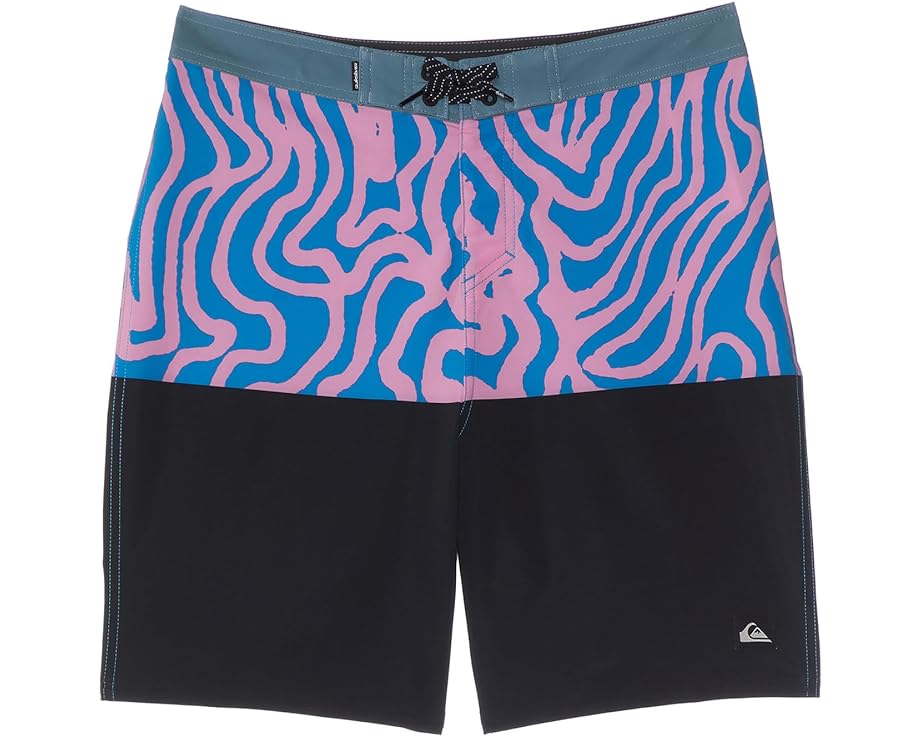 クイックシルバー 青色 ブルー ジュニア キッズ 【 QUIKSILVER KIDS SURFSILK STRAIGHT LEG 17 / CROWN BLUE 】 ベビー マタニティ 水着