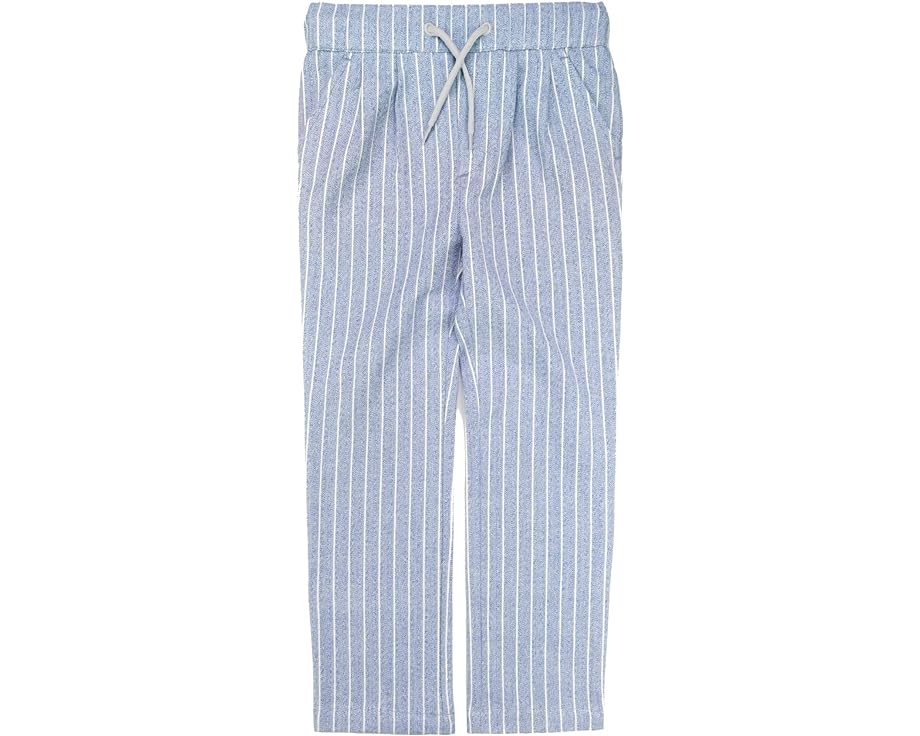 アパマン 青色 ブルー ストライプ ジュニア キッズ 【 APPAMAN KIDS RESORT PANTS / BLUE STRIPE 】 ベビー マタニティ ボトムス パンツ