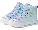 スケッチャーズ 青色 ブルー ジュニア キッズ 【 SKECHERS KIDS TWINKLE TOES - SPARKS 314785L / LIGHT BLUE MULTI 】 ベビー マタニティ スニーカー