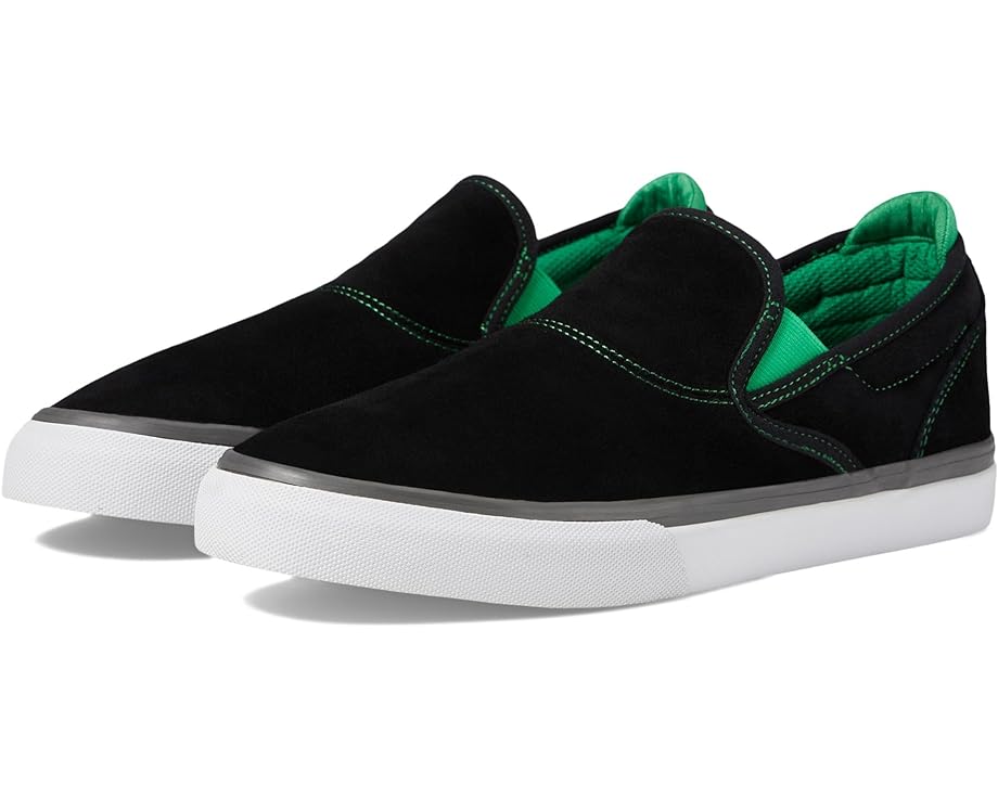 GJ CJ Xb| F ubN  O[ Xj[J[ Y y EMERICA WINO G6 SLIP-ON X CREATURE / BLACK GREEN z