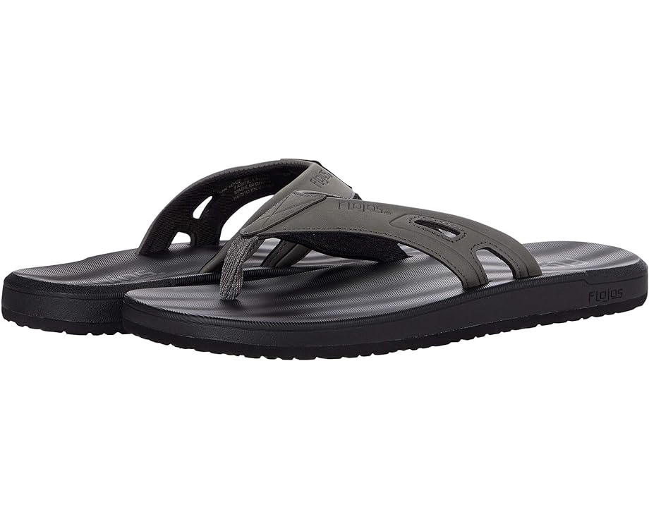 【★スーパーSALE★3/11午前2時迄】フロホース ハイドロ 灰色 グレー グレイ 黒色 ブラック メンズ 【 FLOJOS HYDRO / GRAY BLACK 】 サンダル