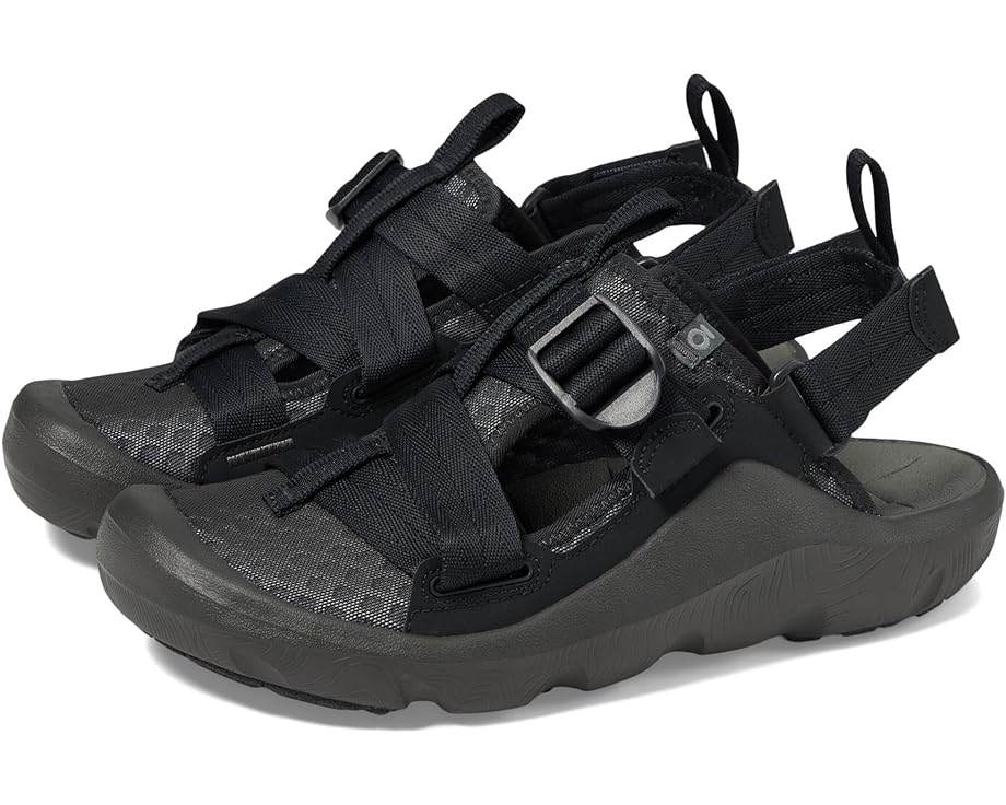 【★スーパーSALE★6/11午前2時迄】オボズ 黒色 ブラック メンズ 【 OBOZ WHAKATA OFF-ROAD / BLACK SEA 】 サンダル