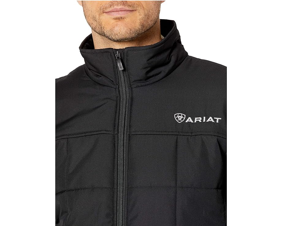 アリアット ジャケット 黒色 ブラック メンズ 【 ARIAT CRIUS INSULATED JACKET / BLACK 】 メンズファッション コート