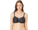 【★スーパーSALE★9/11深夜2時迄】アニタ パフォーマンス 黒色 ブラック スポーツブラ レディース 【 ANITA PERFORMANCE WIREX MAXIMUM SUPPORT SPORTS BRA / BLACK ANTHRACITE 】 インナー 下着 ナイトウエア