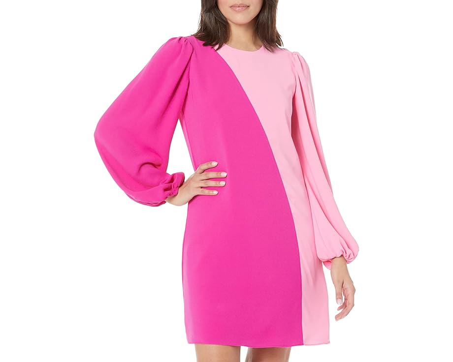 トリーナターク ドレス スカイ ピンク レディース 【 TRINA TURK ECHO DRESS / COTTON CANDY SKY SUNSET PINK 】 レディースファッション