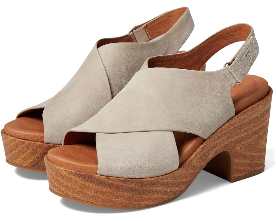 スエード スウェード レディース 【 GENTLE SOULS BY KENNETH COLE DANI CROSS / MUSHROOM SUEDE 】 パンプス