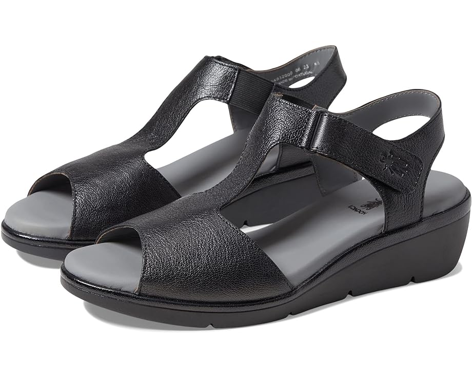 フライロンドン 黒色 ブラック レディース 【 FLY LONDON NOVA932FLY / BLACK MOUSSE 】 パンプス