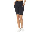 スケッチャーズ ウォーク ハイ ショーツ ハーフパンツ 黒色 ブラック 10" レディース 【 SKECHERS GO WALK HIGH WAISTED BIKE SHORTS / BLACK 】 ブーツ