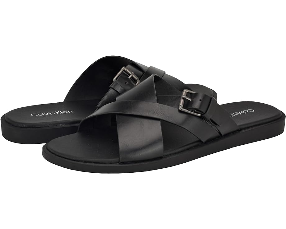 カルバンクライン 黒色 ブラック メンズ 【 CALVIN KLEIN ELON / BLACK 】 サンダル