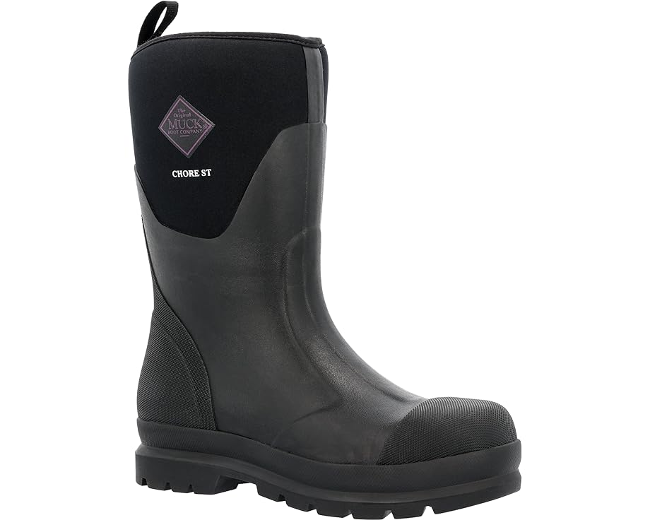 ブーツ ミッド 黒色 ブラック レディース 【 THE ORIGINAL MUCK BOOT COMPANY CHORE MID / BLACK 1 】