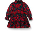 ジャニーアンドジャック ローズ ドレス 青色 ブルー ジュニア キッズ 【 JANIE AND JACK ROSE PRINT DRESS / BLUE 】 ベビー マタニティ