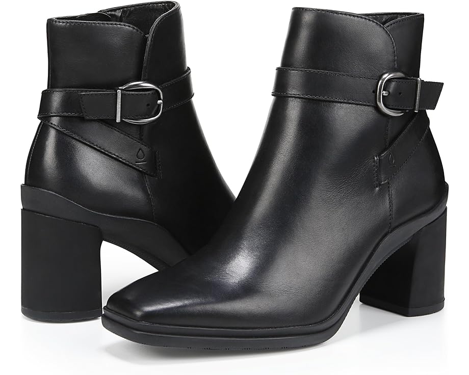 ナチュラライザー 黒色 ブラック レザー レディース 【 NATURALIZER AIMEE WEATHERPROOF BOOTIE / BLAC..