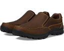 スケッチャーズ 茶色 ブラウン メンズ 【 SKECHERS RELAXED FIT BRAVER - RAYLAND / DARK BROWN 】 ローファー