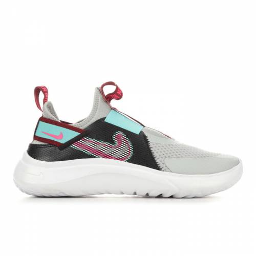 ナイキ スペシャル スニーカー 運動靴 GIRLS' ジュニア キッズ 【 SPECIAL NIKE BIG KID FLEX PLUS EDITION RUNNING SHOES GRY WHT BK TURQ 】