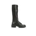 ロケットドッグ レディース ハイ コンバット ブーツ 黒色 ブラック WOMEN'S 【 ROCKET DOG ISSA KNEE HIGH COMBAT BOOTS BLACK 】