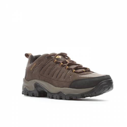 コロンビア メンズ スニーカー 運動靴 MEN'S 【 COLUMBIA LAKEVIEW II LOW HIKING SHOES CORDOVAN MUD 】