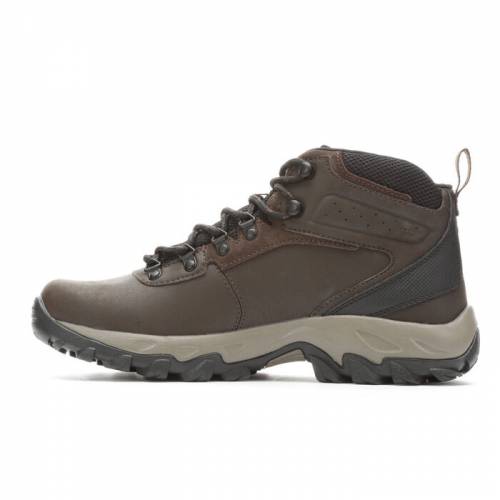 コロンビア メンズ ブーツ MEN'S ハイキングブーツS 【 COLUMBIA NEWTON RIDGE PLUS II WATERPROOF CORDOVAN SQUASH 】