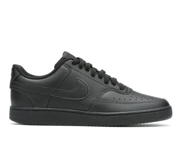 【★スーパーSALE★9/11深夜2時迄】ナイキ メンズ コート 黒色 ブラック MEN'S スニーカー 【 NIKE COURT VISION LOW SNEAKERS BLACK 】