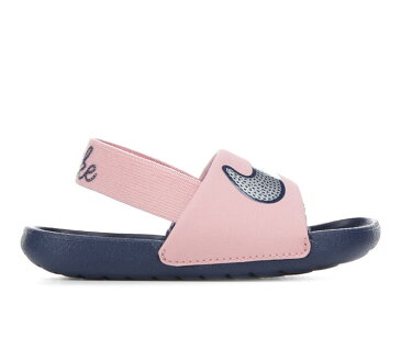 ナイキ ベビー 赤ちゃん用 スペシャル ピンク GIRLS' & ジュニア キッズ 【 SPECIAL PINK NIKE INFANT TODDLER KAWA 2 EDITION SPORT SLIDES GLAZE SILV 】