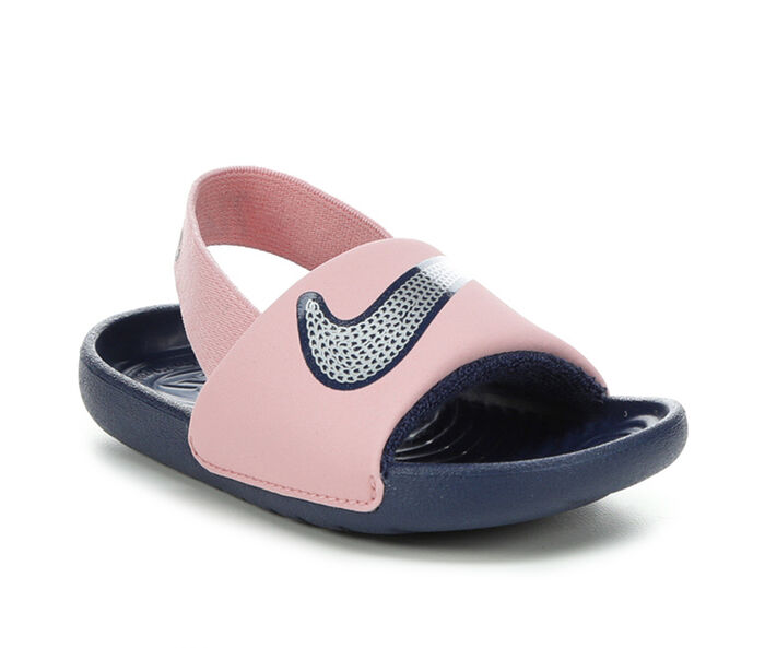 ナイキ ベビー 赤ちゃん用 スペシャル ピンク GIRLS' & ジュニア キッズ 【 SPECIAL PINK NIKE INFANT TODDLER KAWA 2 EDITION SPORT SLIDES GLAZE SILV 】