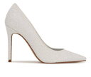 ナインウエスト NINE WEST レディース フレッシュ 【 Womens Fresh Stiletto Pumps 】 White Glitter