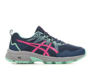 アシックス レディース スニーカー 運動靴 ピンク WOMEN'S スニーカー 【 PINK ASICS GEL 8 TRAIL RUNNING SHOES BLU MINT 】