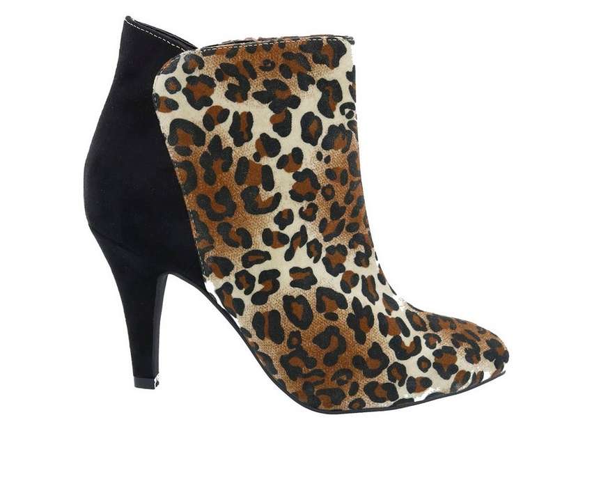 レディース ヒョウ柄 レオパード WOMEN'S 【 BELLINI VICTORIA STILETTO BOOTIES LEOPARD 】