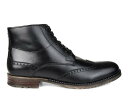 トーマスアンドバイン THOMAS & VINE メンズ ブーツ 黒色 ブラック & MEN'S 【 THOMAS VINE RYKER BOOTS BLACK 】