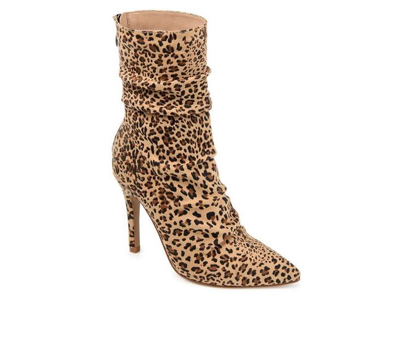 ジュルネ コレクション コレクション レディース ヒョウ柄 レオパード WOMEN'S 【 JOURNEE COLLECTION MARKIE STILETTO BOOTIES LEOPARD 】