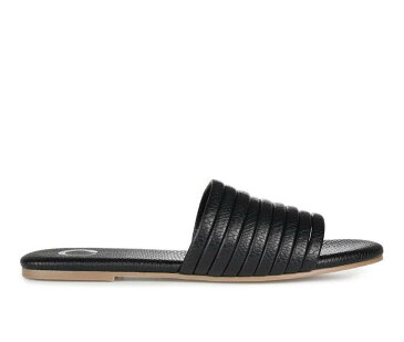 ジュルネ コレクション コレクション レディース スリッポン サンダル 黒色 ブラック WOMEN'S 【 SLIPON JOURNEE COLLECTION MARISOL SANDALS BLACK 】