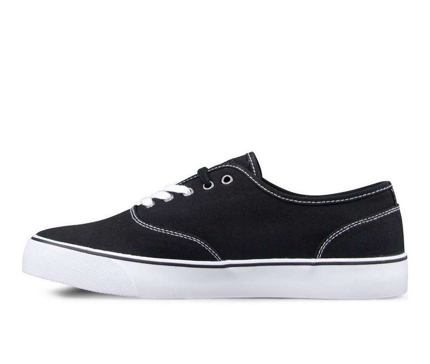 ラグズ メンズ スケート スニーカー 運動靴 黒色 ブラック 白色 ホワイト MEN'S スニーカー 【 SKATE LUGZ LEAR SHOES BLACK WHITE 】