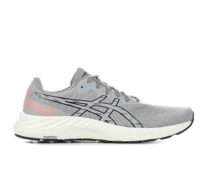 アシックス メンズ スニーカー 運動靴 灰色 グレー 白色 ホワイト MEN'S スニーカー 【 ASICS GEL EXCITE 9 RUNNING SHOES GREY BLK WHITE 】