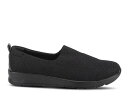 レディース スリッポン スニーカー 運動靴 黒色 ブラック WOMEN'S 【 SLIPON FLEXUS PAREXGLITTER SHOES BLACK 】