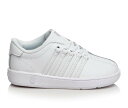 K-SWISS ケースイス ベビー 赤ちゃん用 クラシック 白色 ホワイト KIDS' & ジュニア キッズ 【 KSWISS INFANT TODDLER CLASSIC CUP SOLE RETRO SNEAKERS WHITE 】