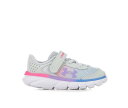 UNDER ARMOUR ベビー 赤ちゃん用 スニーカー 運動靴 灰色 グレー アンダーアーマー GIRLS' ジュニア キッズ 【 TODDLER ASSERT 9 RUNNING SHOES GREY WHT LILAC 】