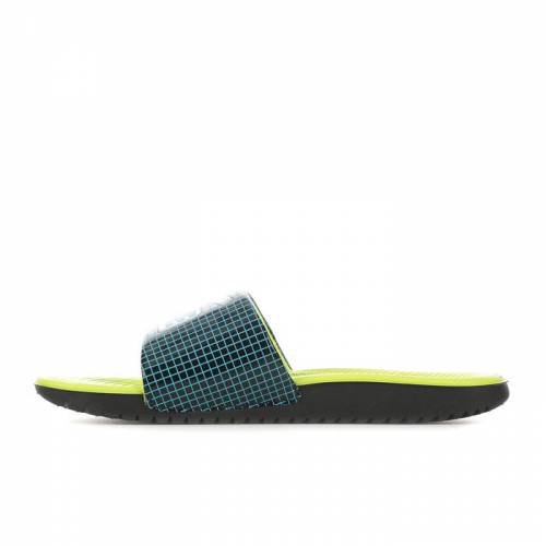 ナイキ パワー 黒色 ブラック アクア BOYS' & ジュニア キッズ 【 POWER NIKE LITTLE KID BIG KAWA UP SPORT SLIDES BLACK AQUA 】