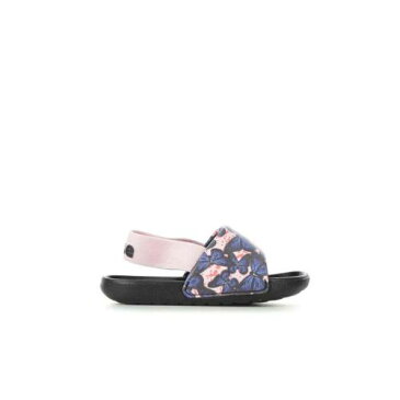 ナイキ ベビー 赤ちゃん用 ピンク GIRLS' & ジュニア キッズ 【 PINK NIKE INFANT TODDLER KAWA BUGS PRINT SPORT SLIDES FOAM BLK 】