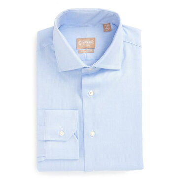 GITMAN オックスフォード ドレス 【 ROYAL OXFORD TAILORED FIT DRESS SHIRT BLUE 】 メンズファッション トップス カジュアルシャツ 送料無料